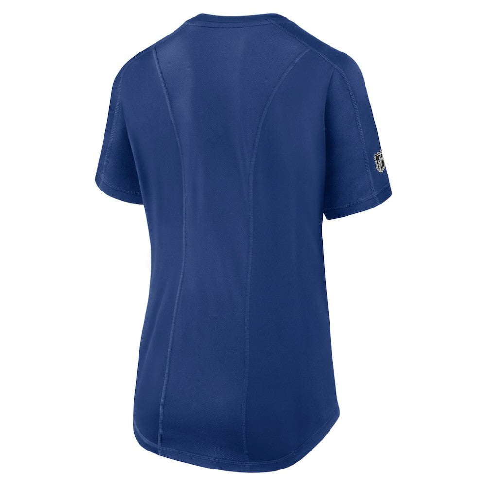 Tampa Bay Lightning - Fanatics Women's Authentic Pro Rink Tech T-Shirt Blue