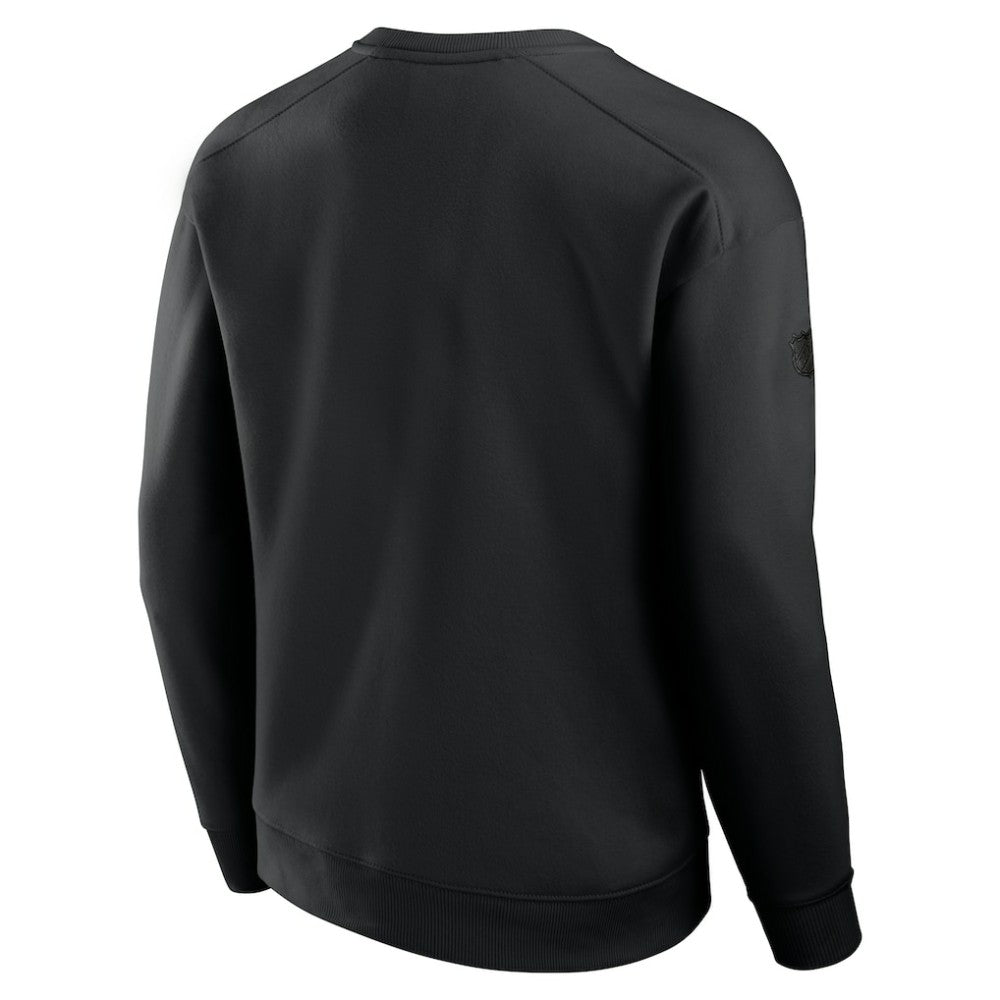 Detroit Red Wings - Fanatics Authentic Pro Road Fleece Pullover Sweatshirt Black