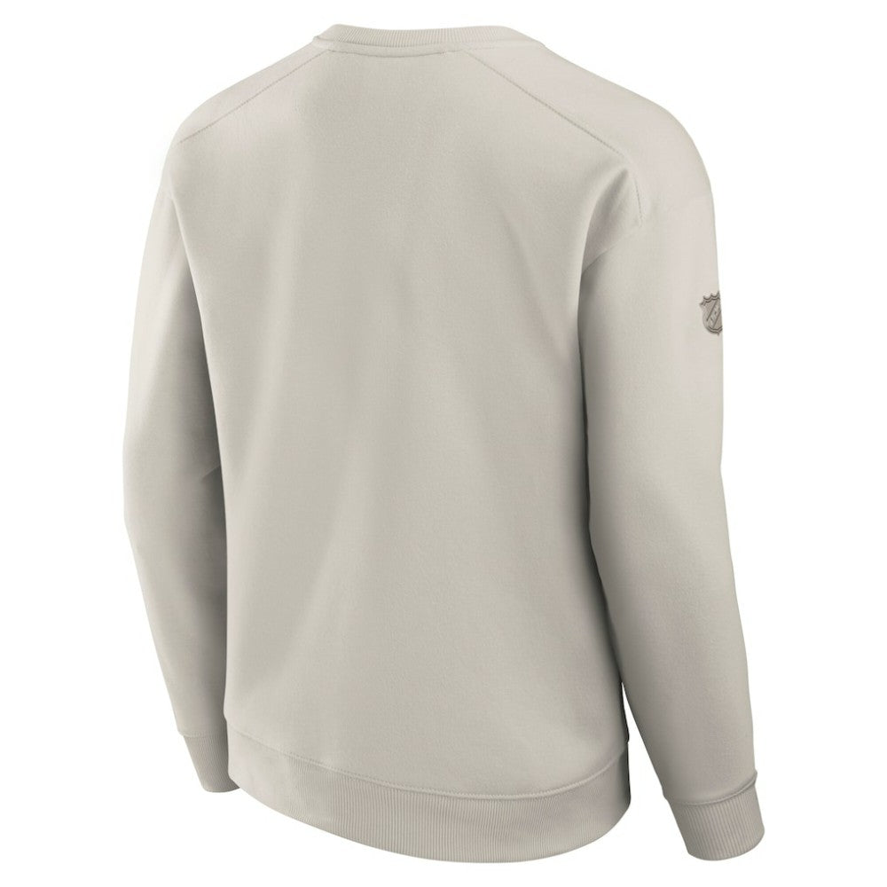 Montreal Canadiens - Fanatics Authentic Pro Road Fleece Pullover Sweatshirt Cream