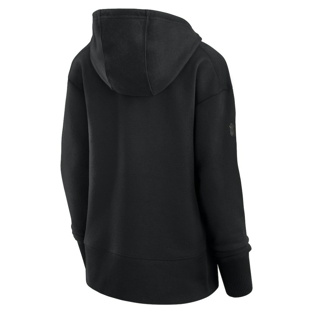 Pittsburgh Penguins Fanatics Women's Authentic Pro Road Pullover Hoodie Black