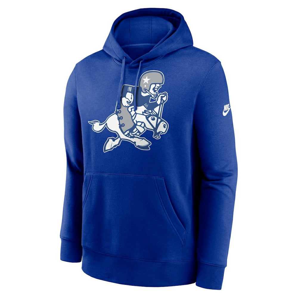 Dallas Cowboys Rewind Retro Joe Club Pullover Hoodie Royal - Nike