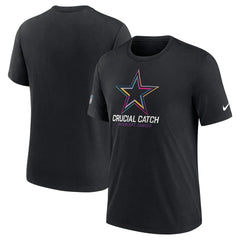 Dallas Cowboys 2024 NFL Crucial Catch T-Shirt Black - Nike