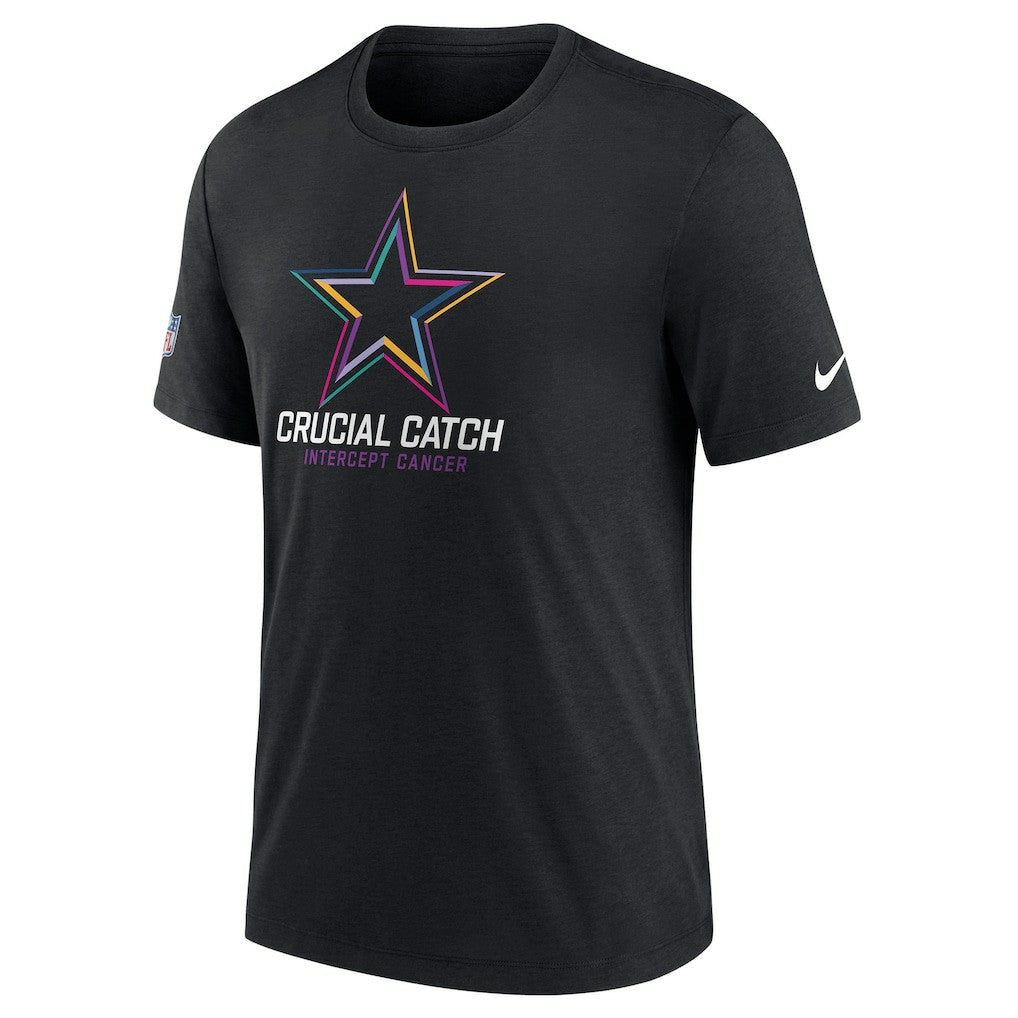Dallas Cowboys 2024 NFL Crucial Catch T-Shirt Black - Nike