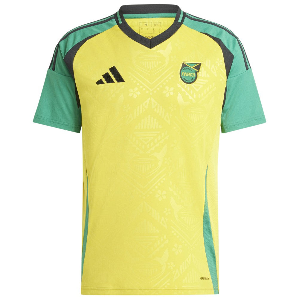 Adidas Jamaica National Team 2024 Home Replica Jerseys - Yellow