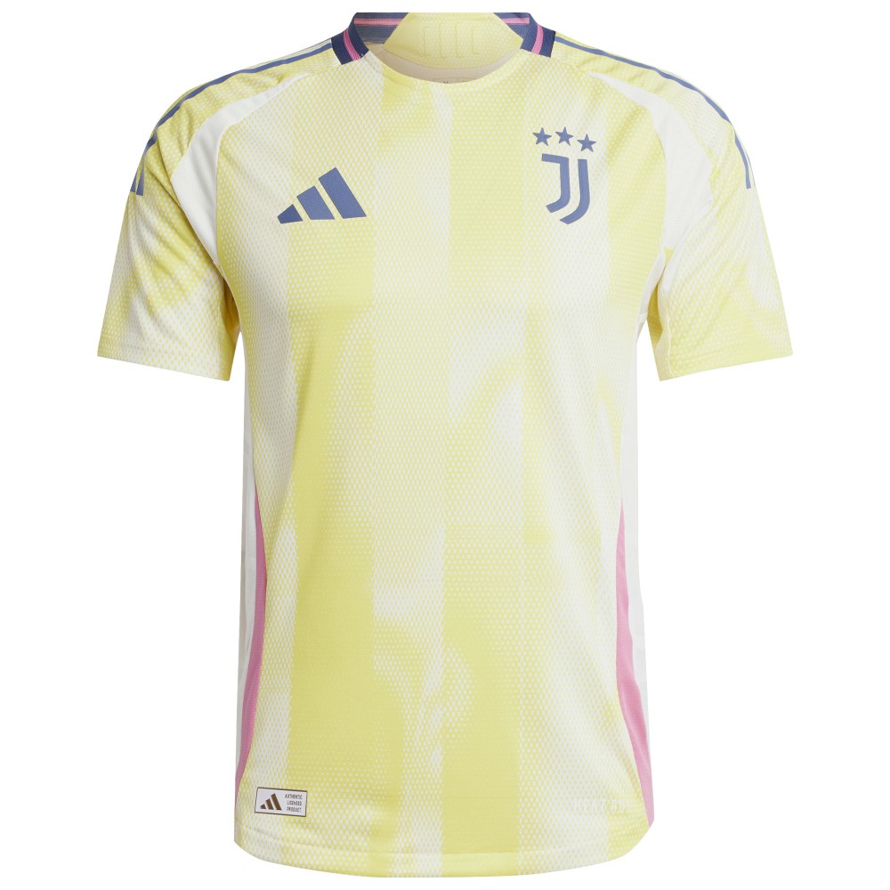 Adidas Juventus 2024/25 Away Jerseys - Yellow