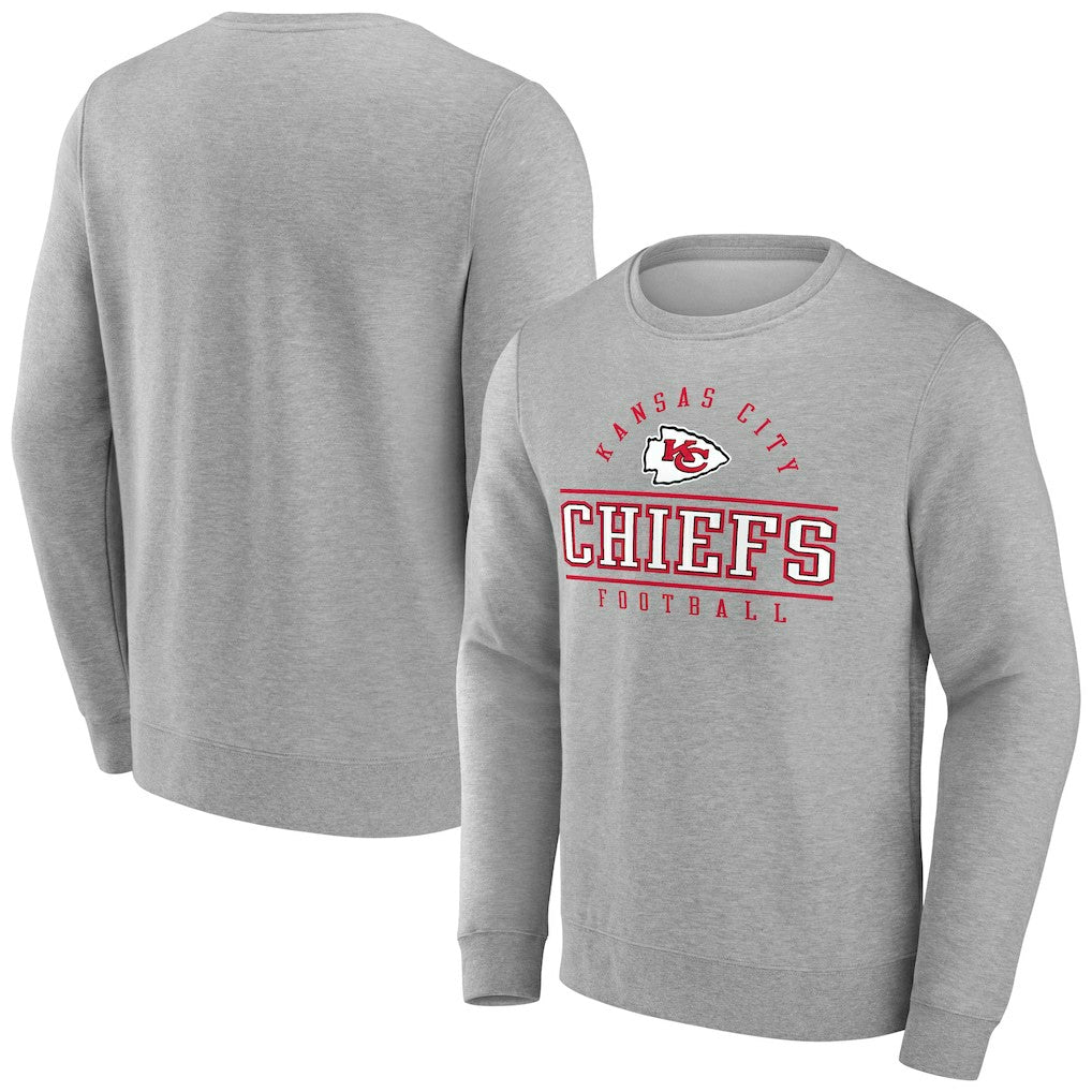 Kansas City Chiefs Extreme Tackle Sweatshirt Heather Gray - Fanatics