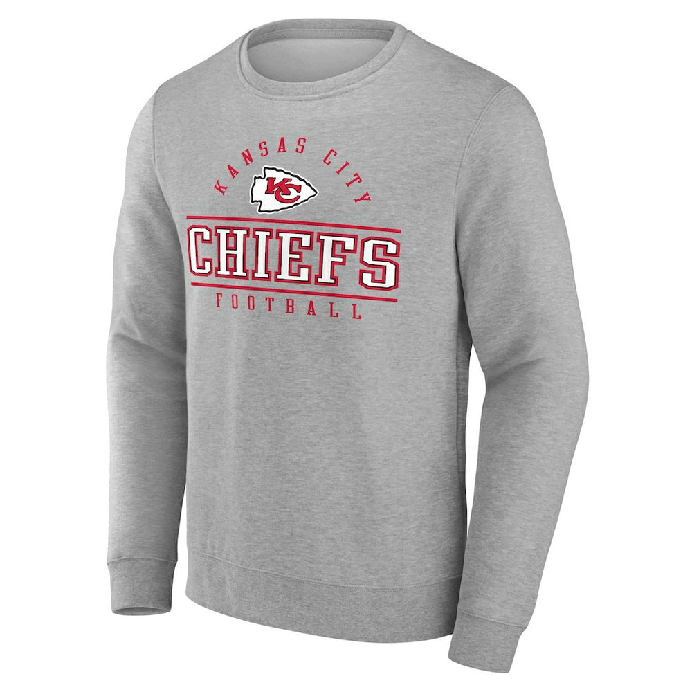 Kansas City Chiefs Extreme Tackle Sweatshirt Heather Gray - Fanatics