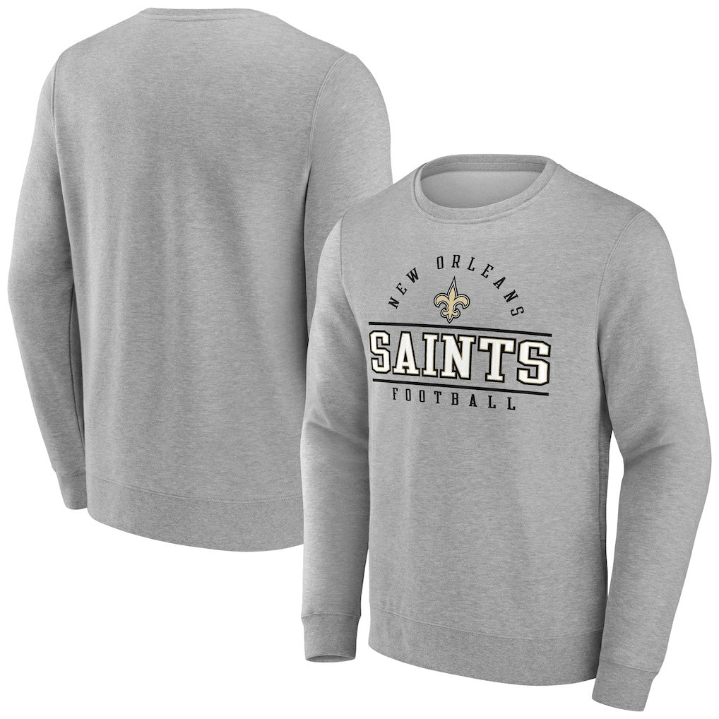 New Orleans Saints Extreme Tackle Sweatshirt Heather Gray - Fanatics