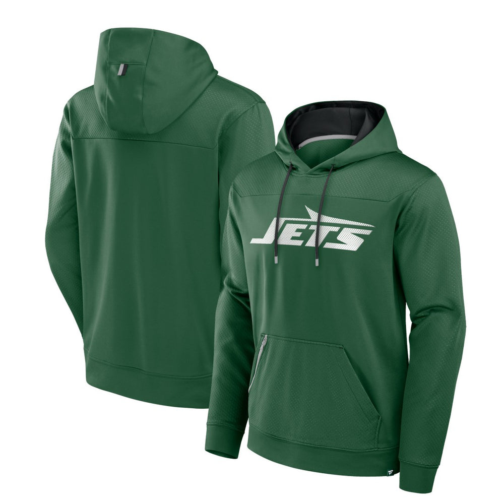 New York Jets Defender Pullover Hoodie Green - Fanatics