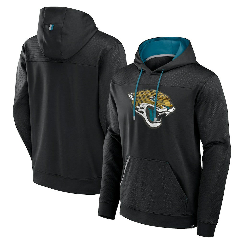 Jacksonville Jaguars Defender Pullover Hoodie Black - Fanatics