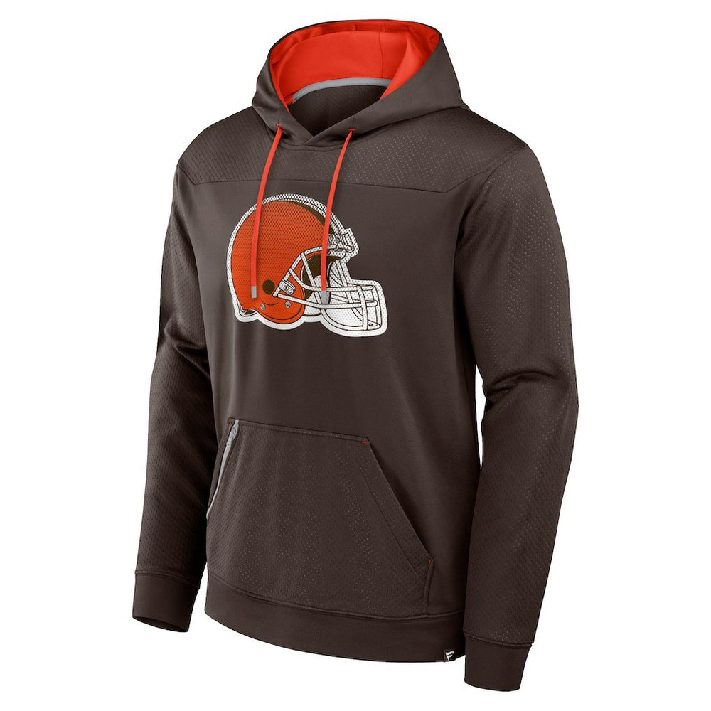 Cleveland Browns Defender Pullover Hoodie Brown - Fanatics