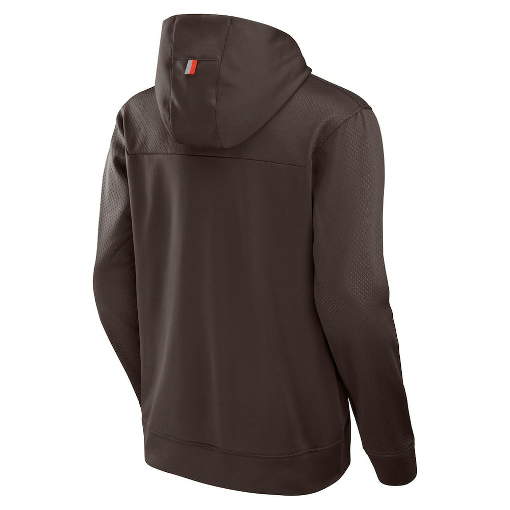 Cleveland Browns Defender Pullover Hoodie Brown - Fanatics