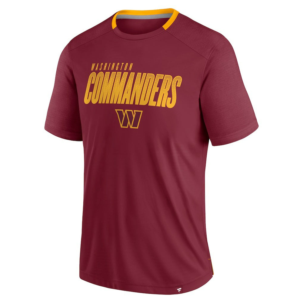 Washington Commanders Defender Fade Slant T-Shirt Burgundy - Fanatics