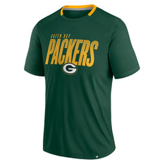 Green Bay Packers Defender Fade Slant T-Shirt Green - Fanatics