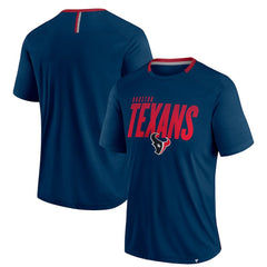 Houston Texans Defender Fade Slant T-Shirt Navy - Fanatics