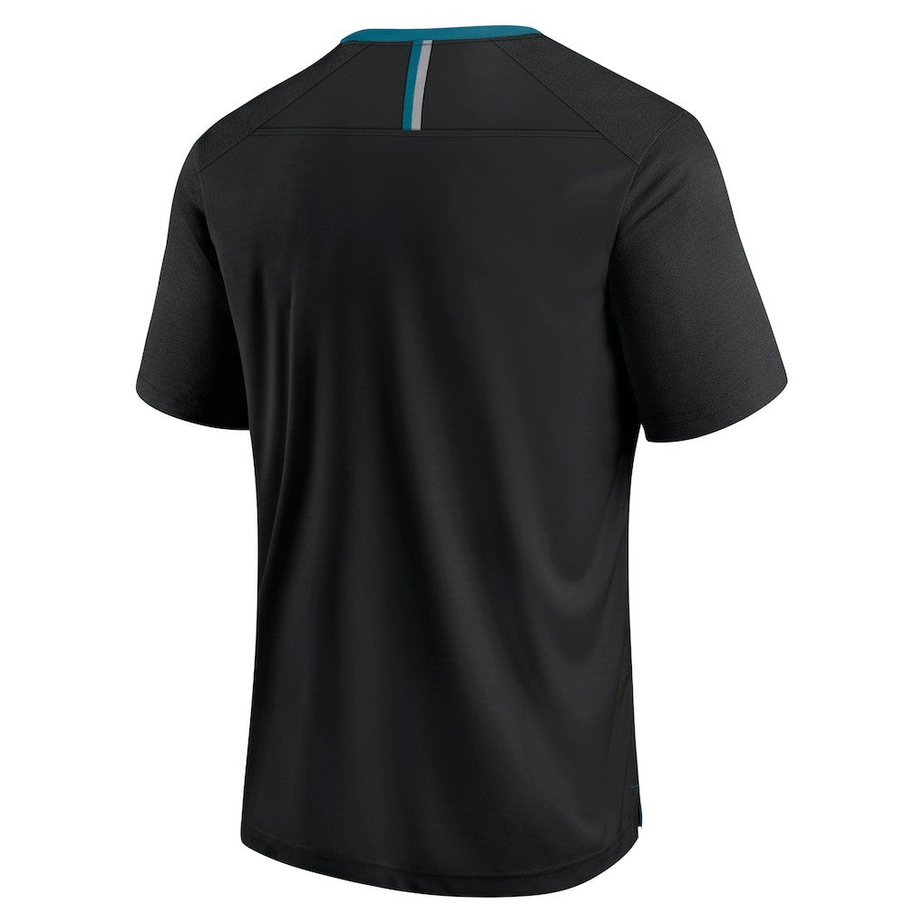 Jacksonville Jaguars Defender Fade Slant T-Shirt Black - Fanatics