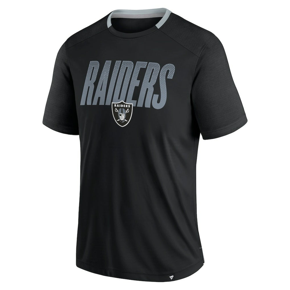 Las Vegas Raiders Defender Fade Slant T-Shirt Black - Fanatics