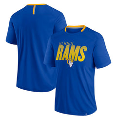 Los Angeles Rams Defender Fade Slant T-Shirt Royal - Fanatics