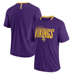 Minnesota Vikings Defender Fade Slant T-Shirt Purple - Fanatics