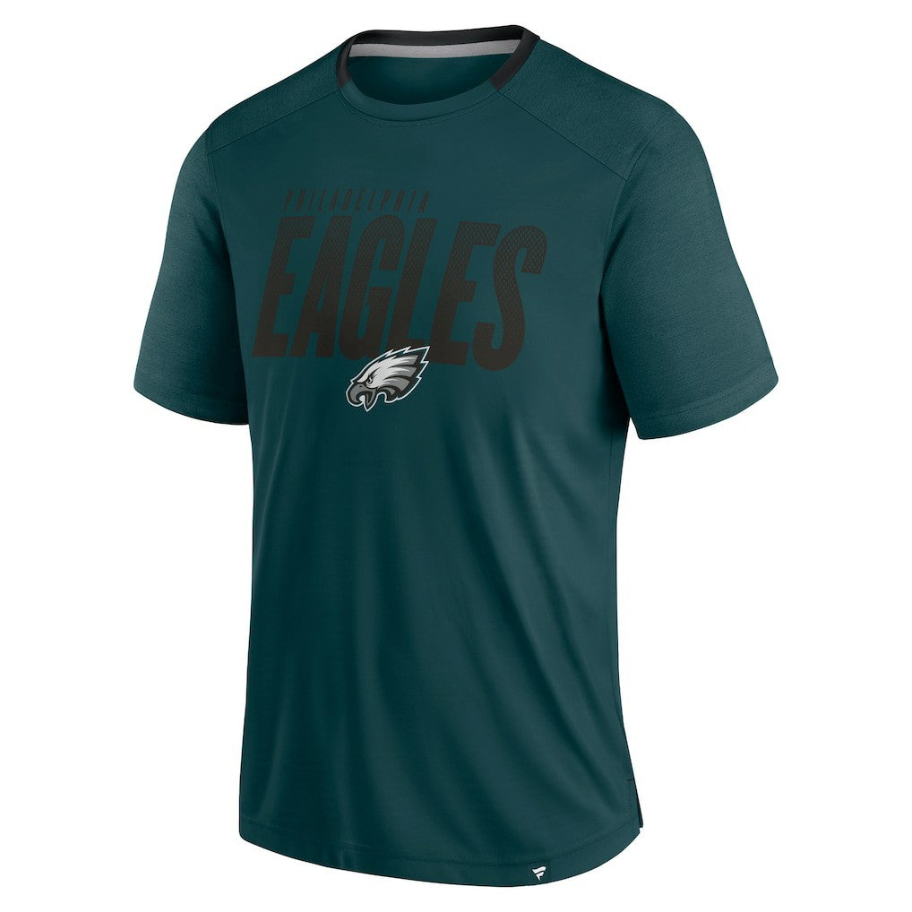 Philadelphia Eagles Defender Fade Slant T-Shirt Midnight Green - Fanatics