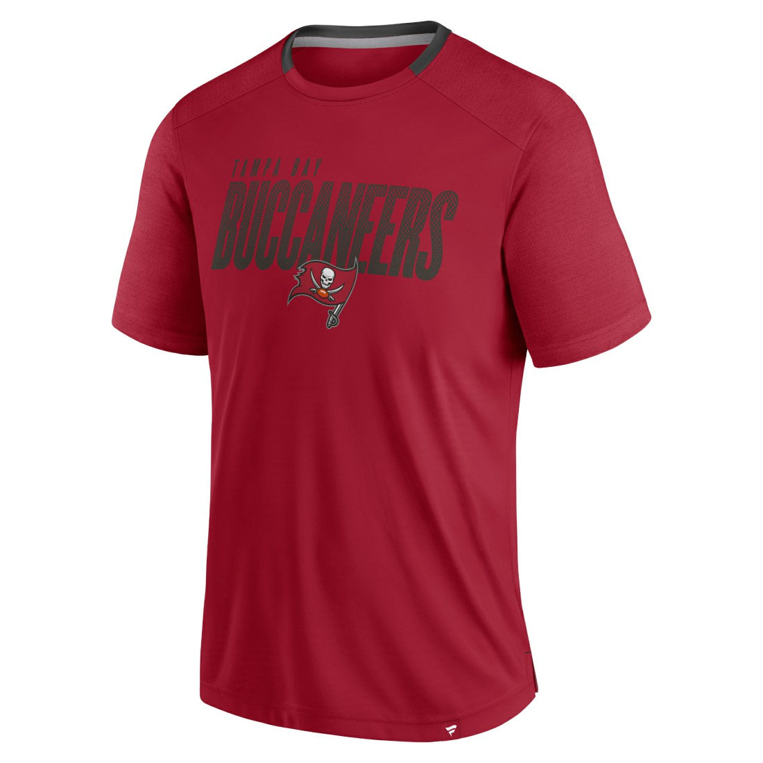 Tampa Bay Buccaneers Defender Fade Slant T-Shirt Red - Fanatics