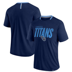 Tennessee Titans Defender Fade Slant T-Shirt Navy - Fanatics