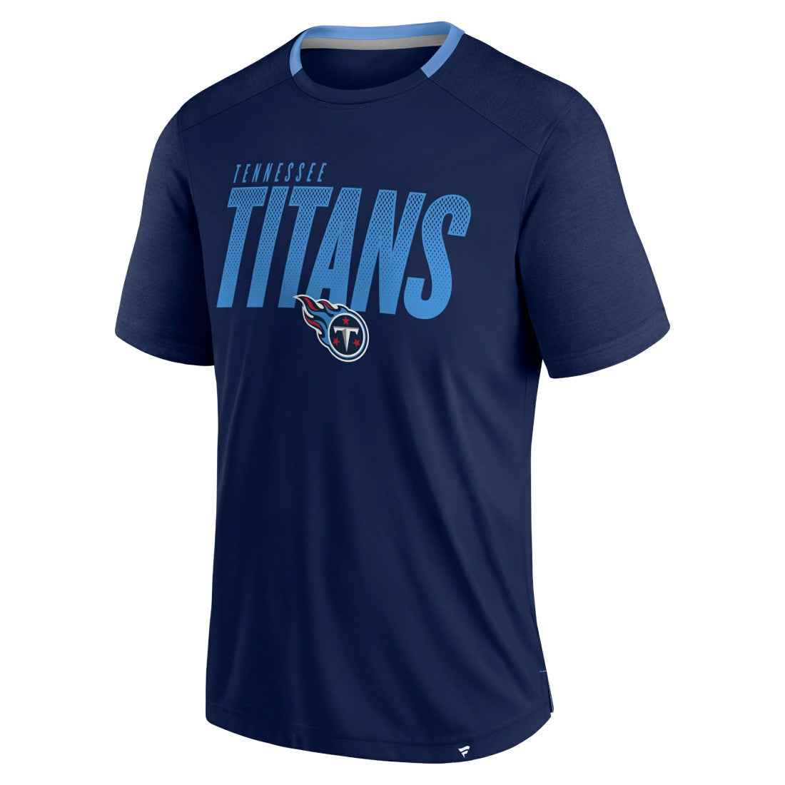 Tennessee Titans Defender Fade Slant T-Shirt Navy - Fanatics