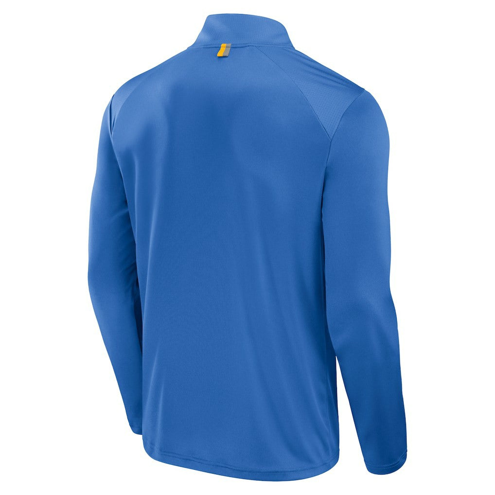 Los Angeles Chargers Defender Long Sleeve Quarter-Zip Jacket Powder Blue - Fanatics