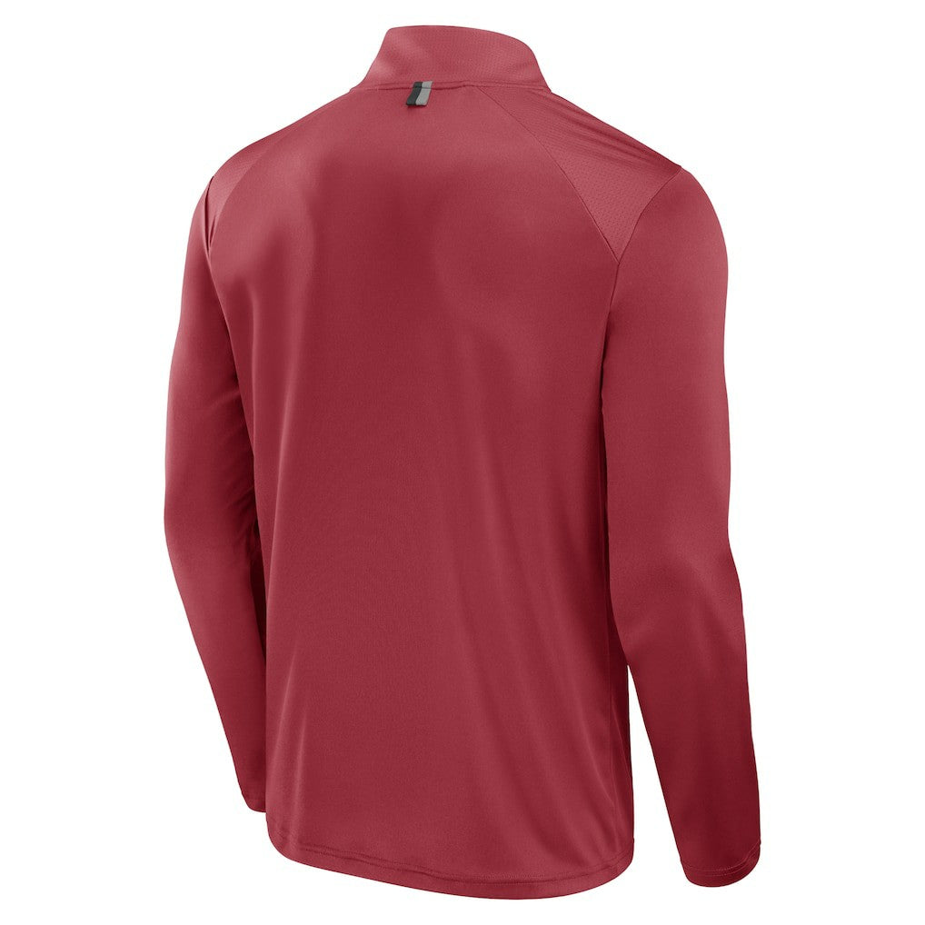 Arizona Cardinals Defender Long Sleeve Quarter-Zip Jacket Cardinal - Fanatics