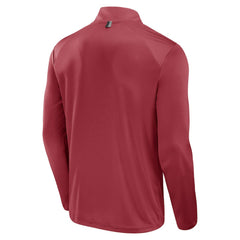 Arizona Cardinals Defender Long Sleeve Quarter-Zip Jacket Cardinal - Fanatics