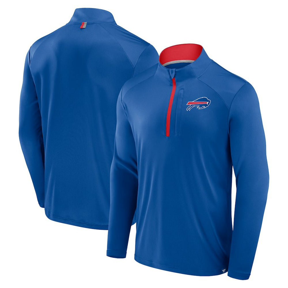 Buffalo Bills Defender Long Sleeve Quarter-Zip Jacket Royal - Fanatics