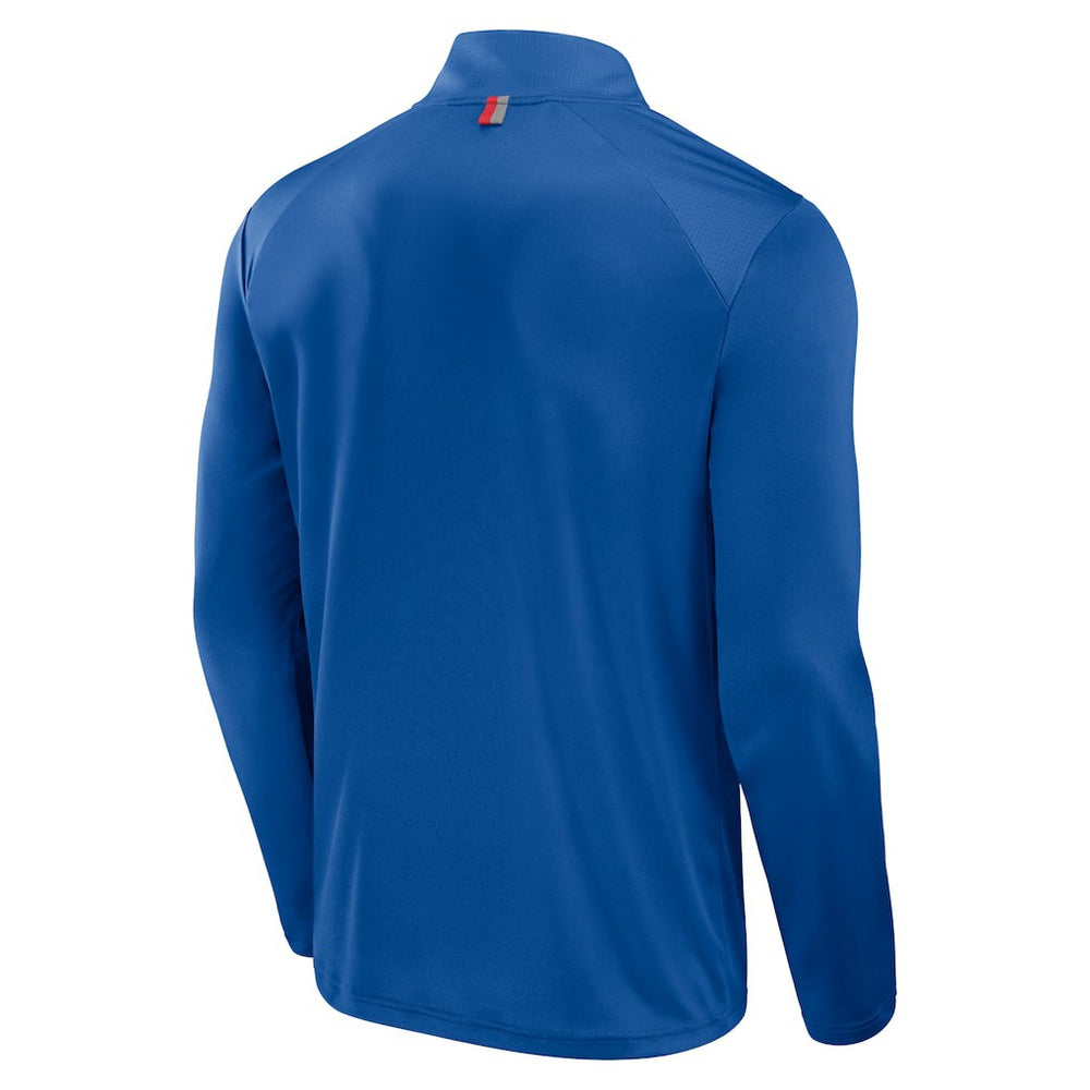 Buffalo Bills Defender Long Sleeve Quarter-Zip Jacket Royal - Fanatics