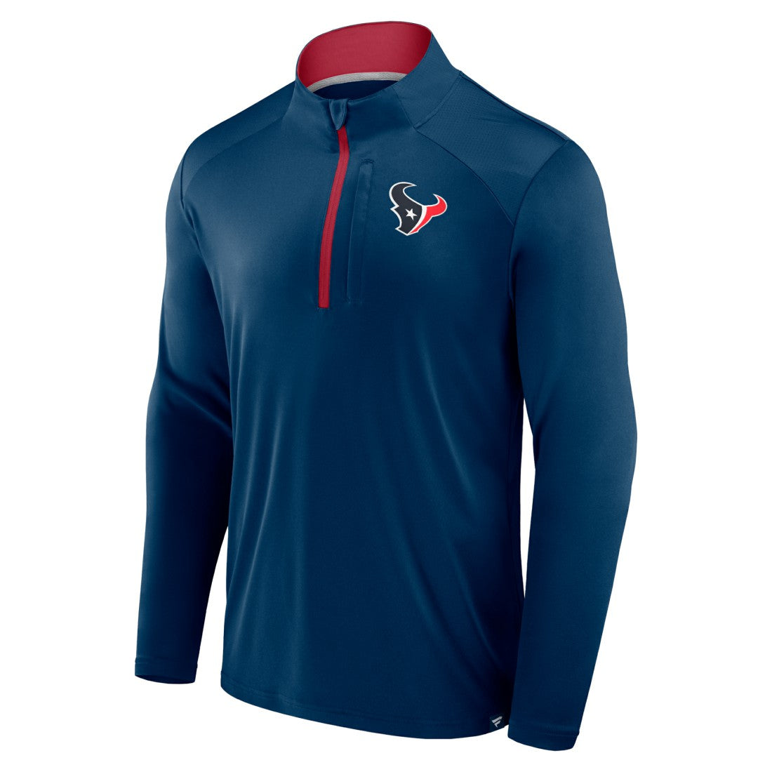 Houston Texans Defender Long Sleeve Quarter-Zip Jacket Navy - Fanatics