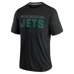 New York Jets Defender Blackout T-Shirt Black - Fanatics