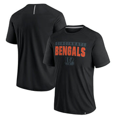 Cincinnati Bengals Defender Blackout T-Shirt Black - Fanatics