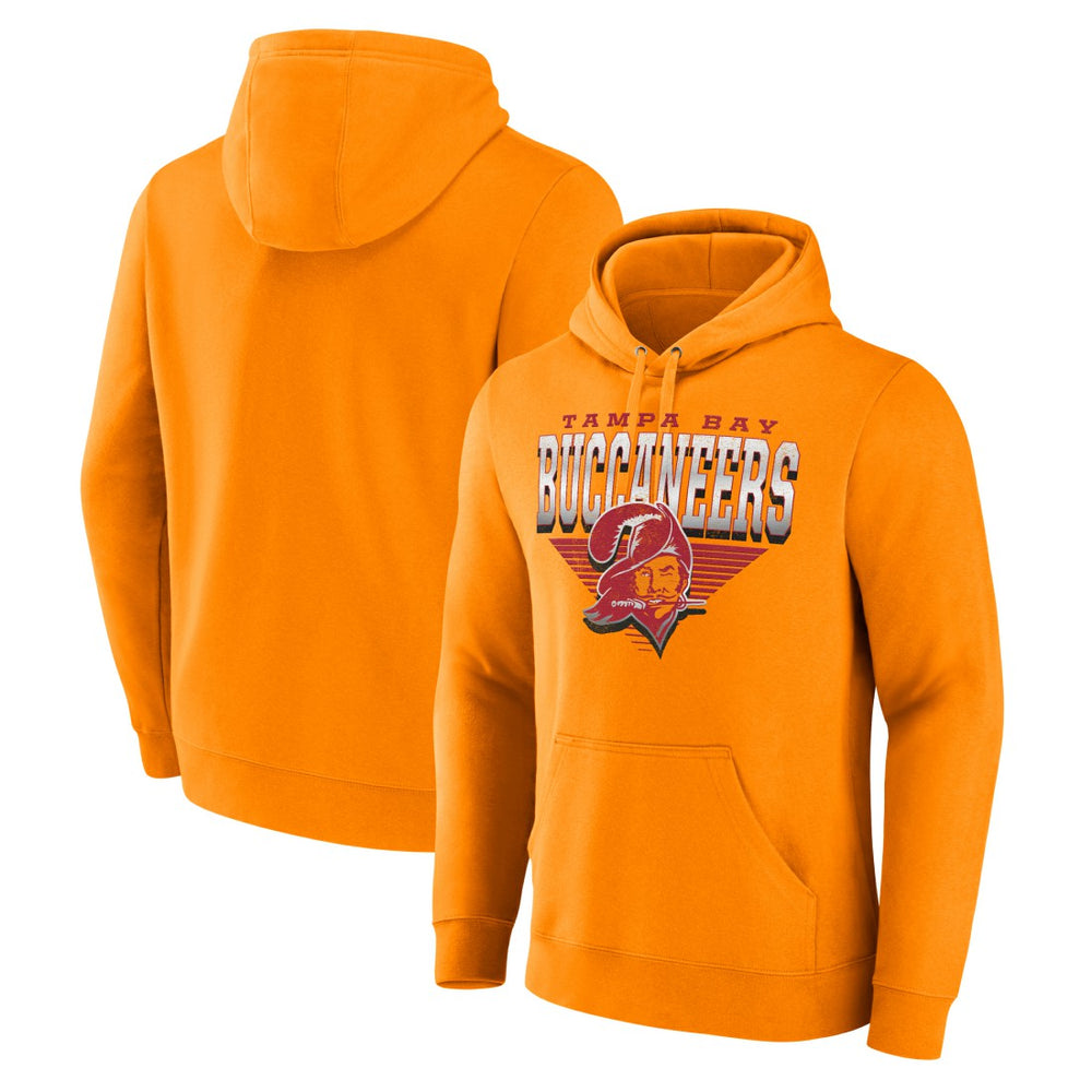 Tampa Bay Buccaneers Geometric Chrome Pullover Hoodie Red - Fanatics