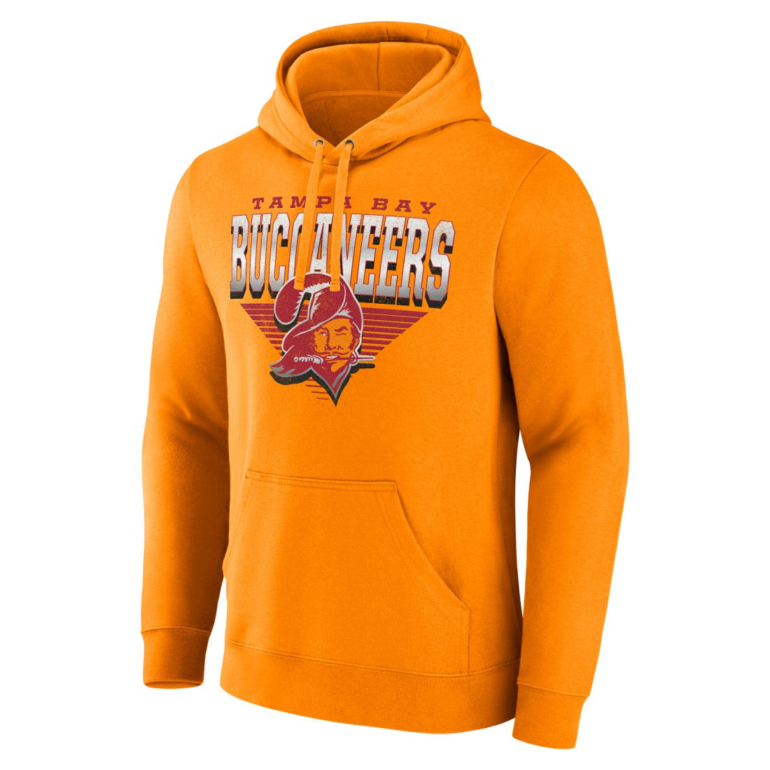 Tampa Bay Buccaneers Geometric Chrome Pullover Hoodie Red - Fanatics