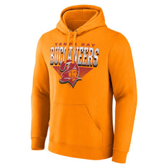 Tampa Bay Buccaneers Geometric Chrome Pullover Hoodie Red - Fanatics