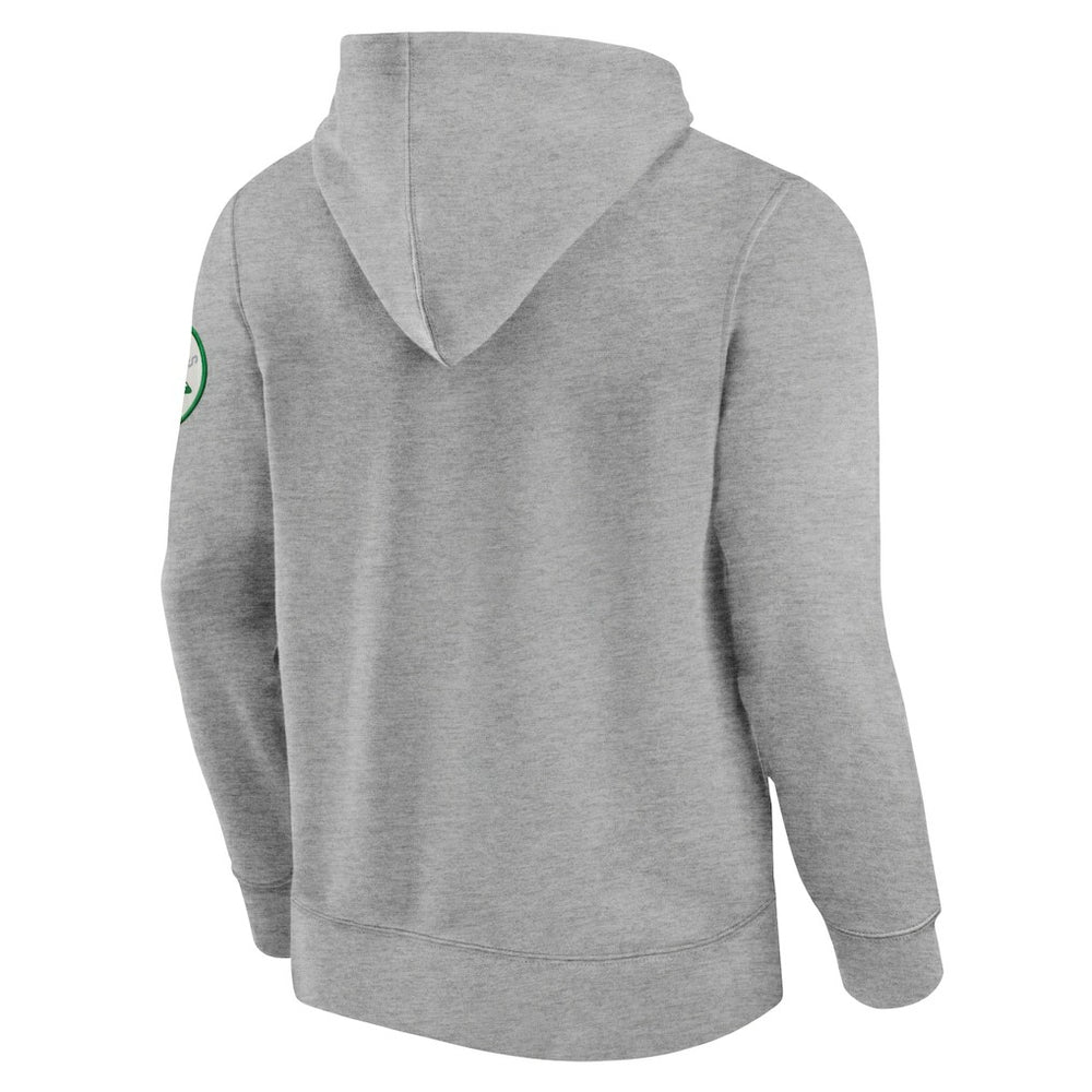 New York Jets Label Maker Pullover Hoodie Heather Gray - Fanatics