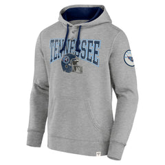 Tennessee Titans Label Maker Pullover Hoodie Heather Gray - Fanatics