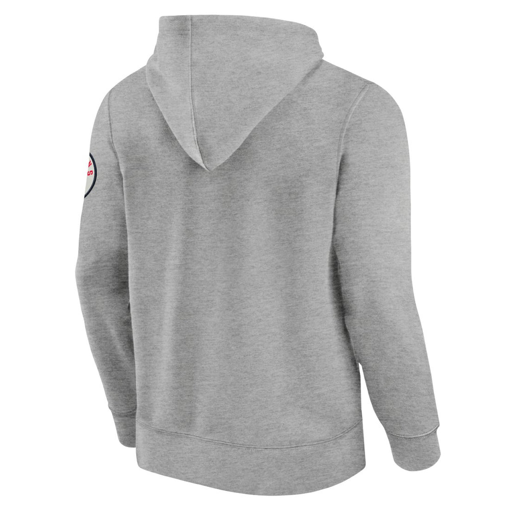 Houston Texans Label Maker Pullover Hoodie Heather Gray - Fanatics