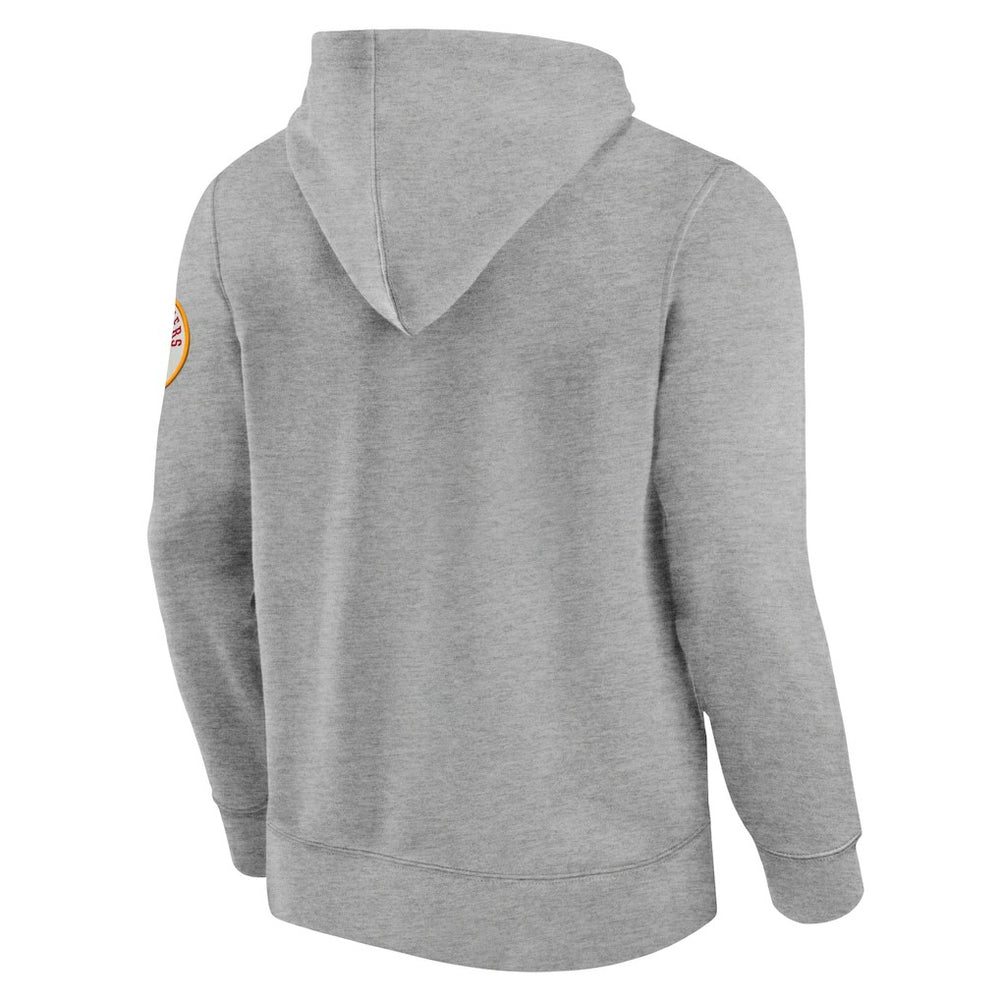 Arizona Cardinals Label Maker Pullover Hoodie Heather Gray - Fanatics