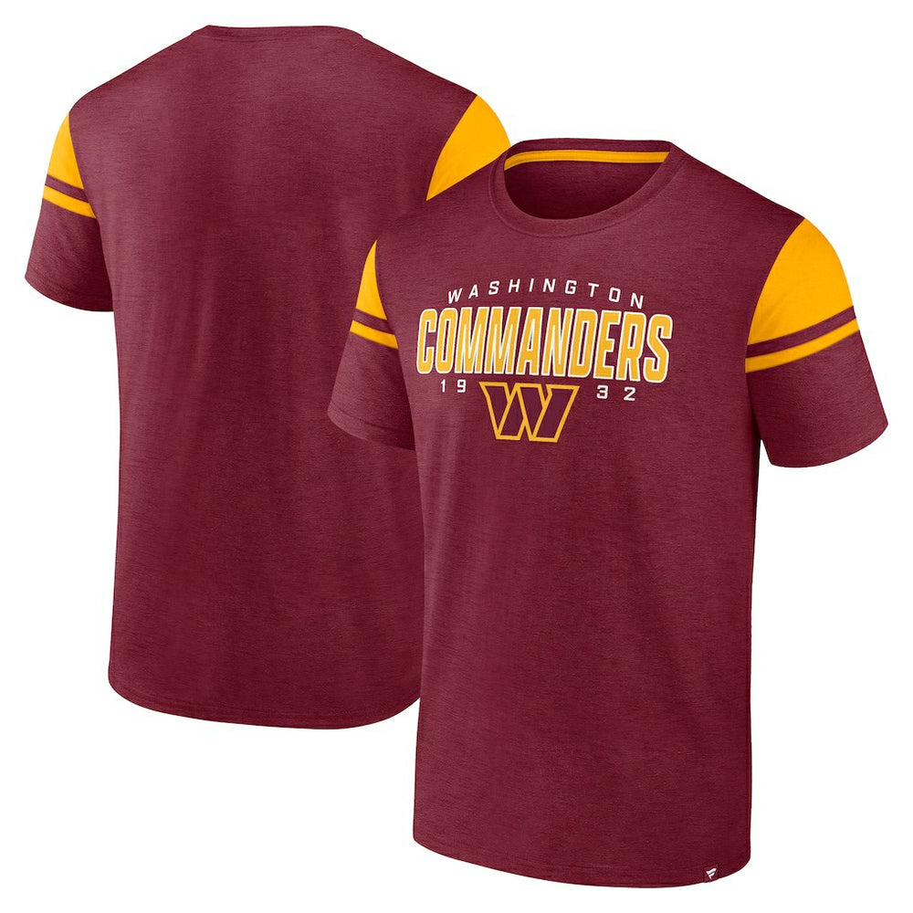 Washington Commanders Old School Play Slub T-Shirt Burgundy - Fanatics