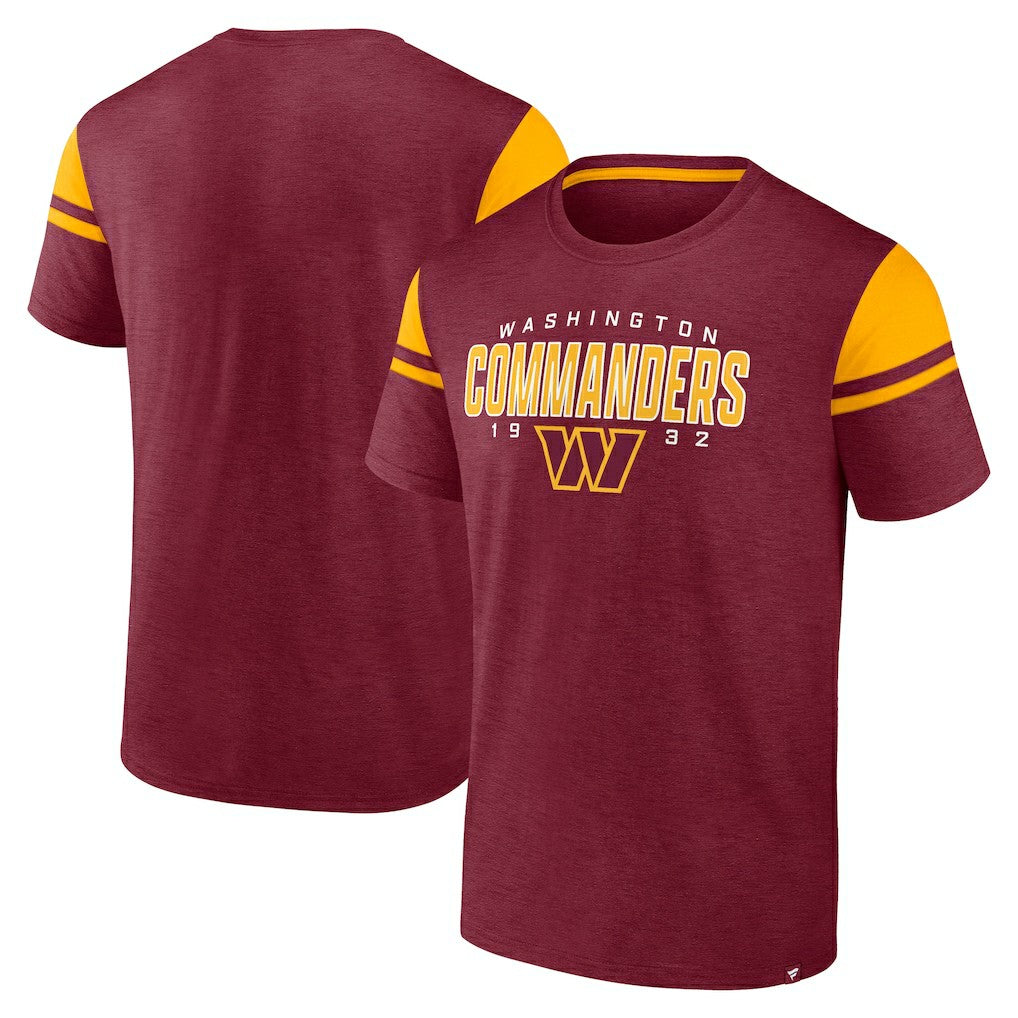 Washington Commanders Old School Play Slub T-Shirt Burgundy - Fanatics