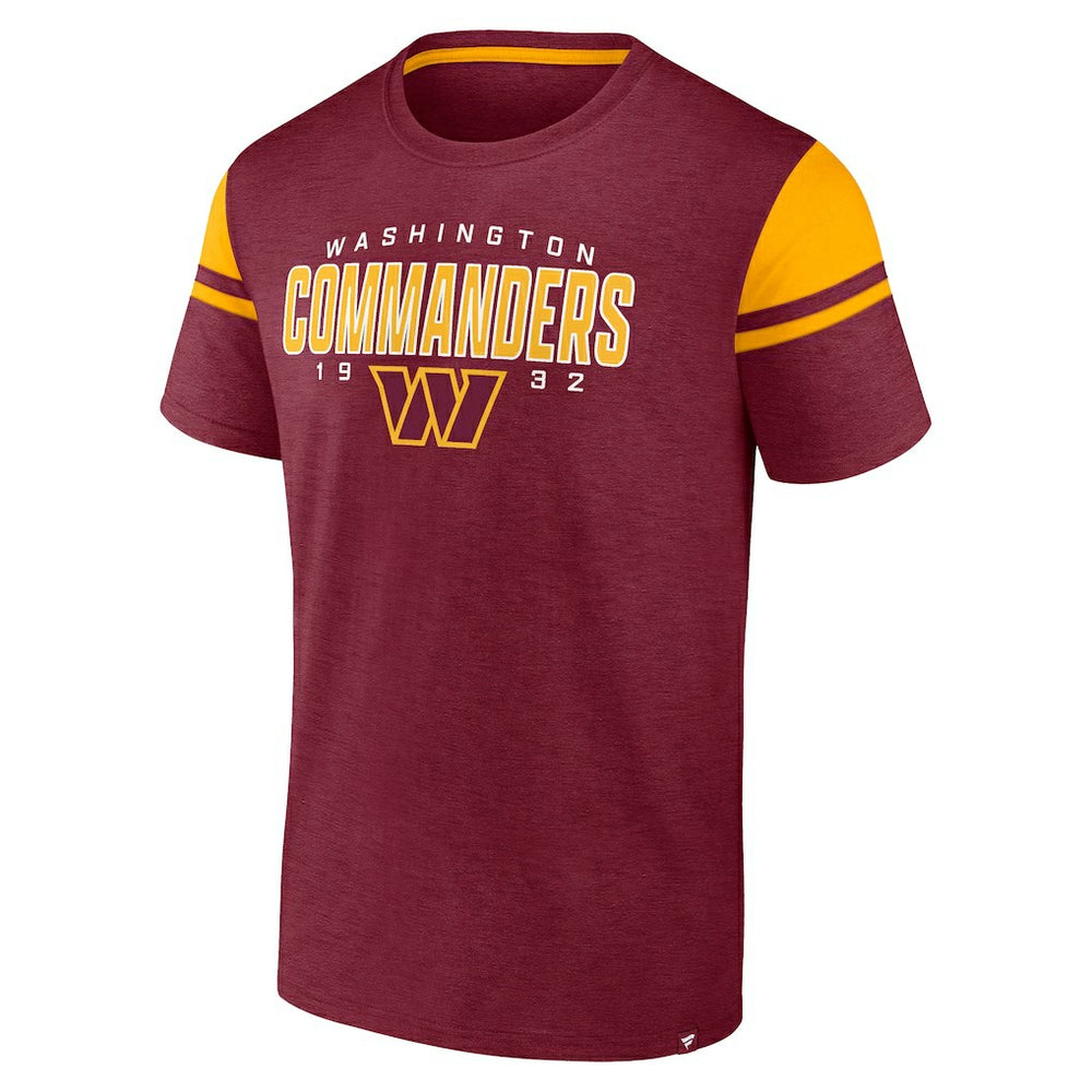 Washington Commanders Old School Play Slub T-Shirt Burgundy - Fanatics