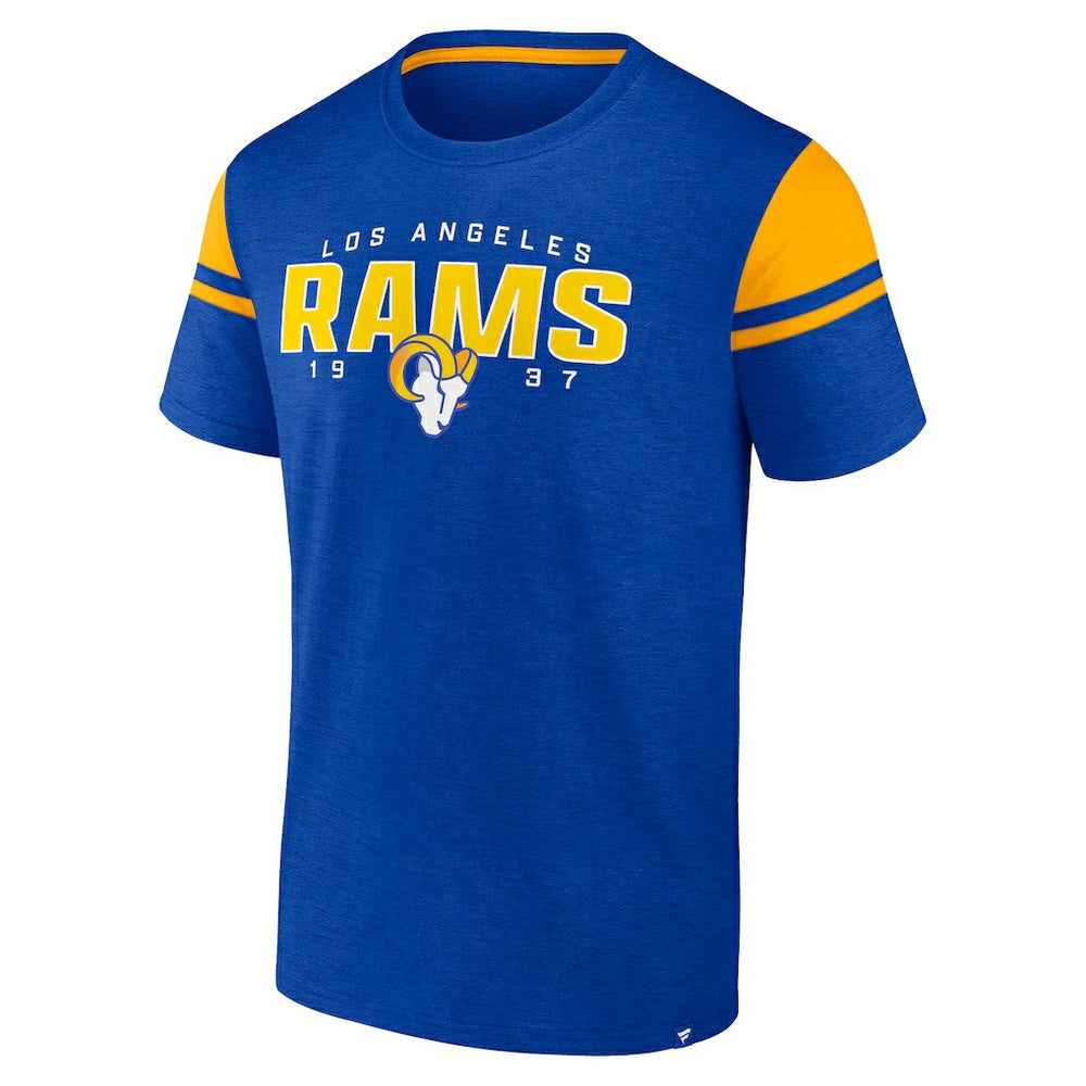 Los Angeles Rams Old School Play Slub T-Shirt Royal - Fanatics