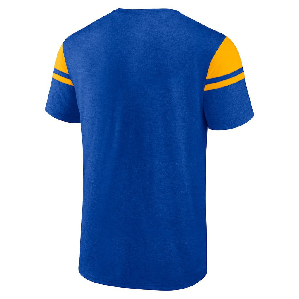 Los Angeles Rams Old School Play Slub T-Shirt Royal - Fanatics