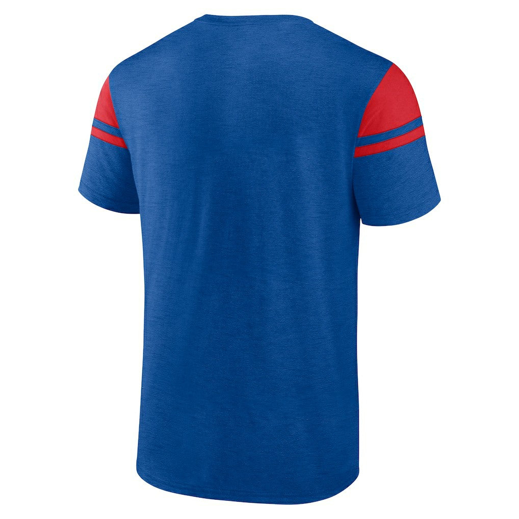Buffalo Bills Old School Play Slub T-Shirt Royal - Fanatics