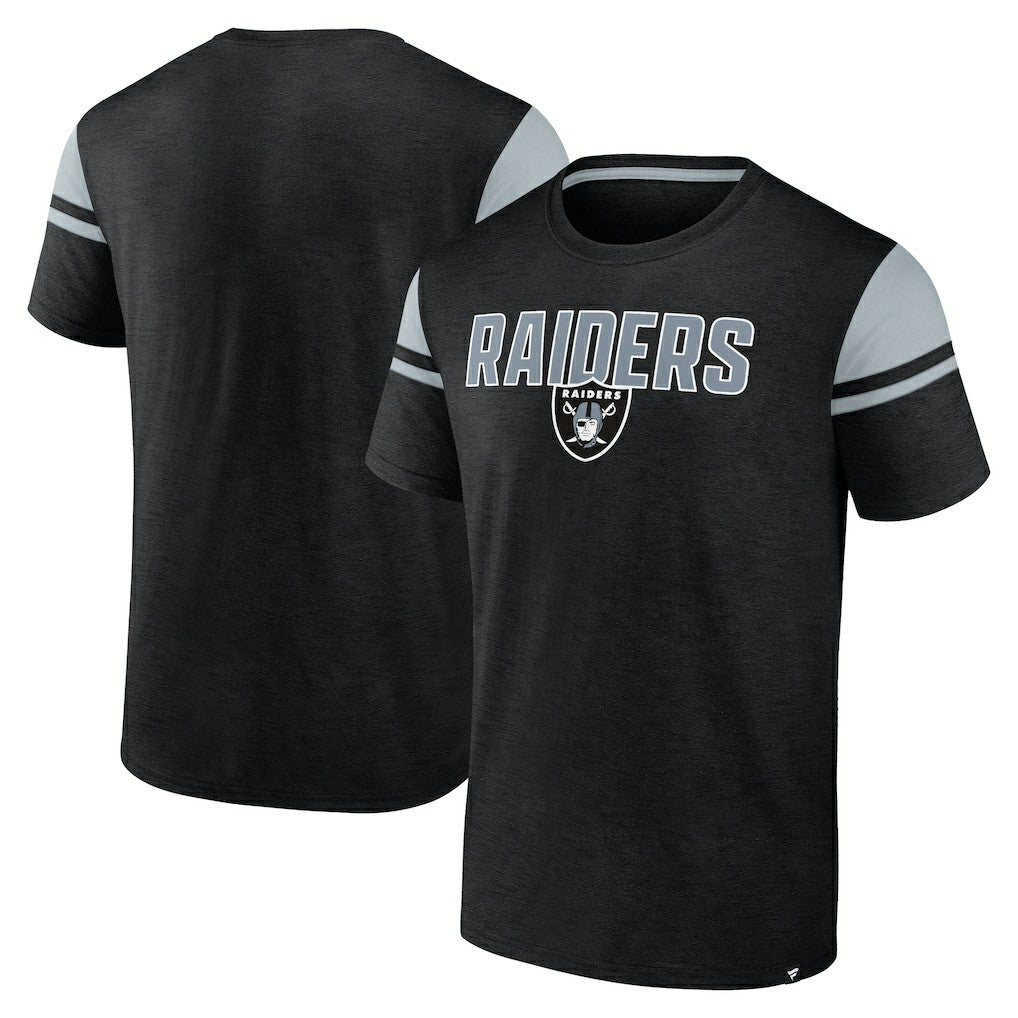 Las Vegas Raiders Old School Play Slub T-Shirt Black - Fanatics