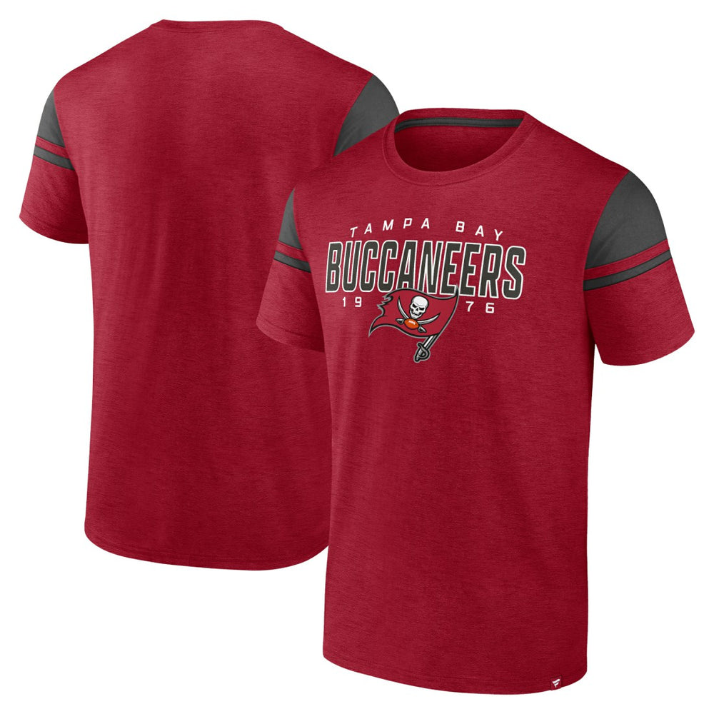 Tampa Bay Buccaneers Old School Play Slub T-Shirt Red - Fanatics